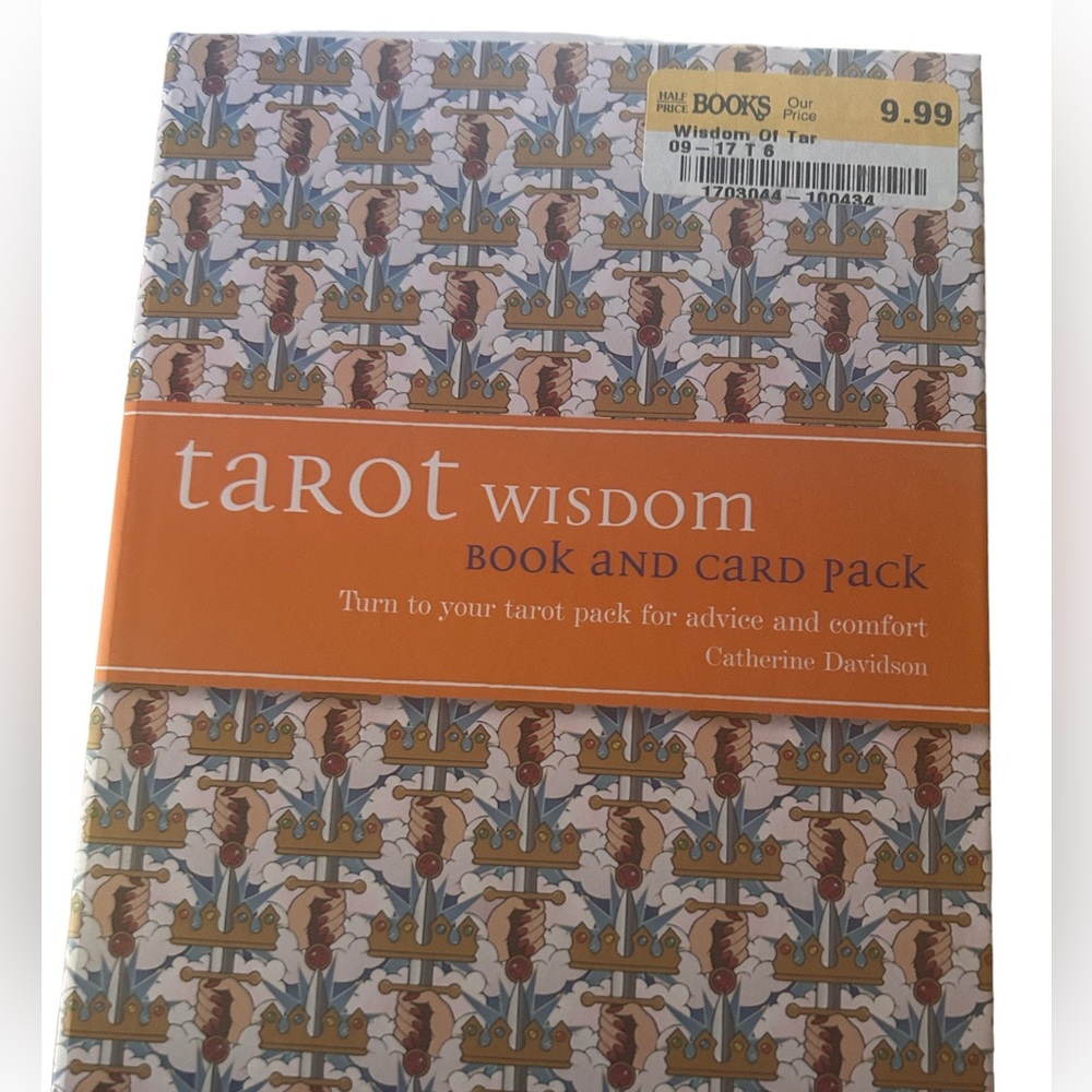 Tarot wisdom book and deck